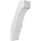 Ekena Millwork 5 1/2-in. W x 10-in. D x 22-in. H Balboa Architectural Grade PVC Knee Brace BRCP055X10X22BOA - alternate 1